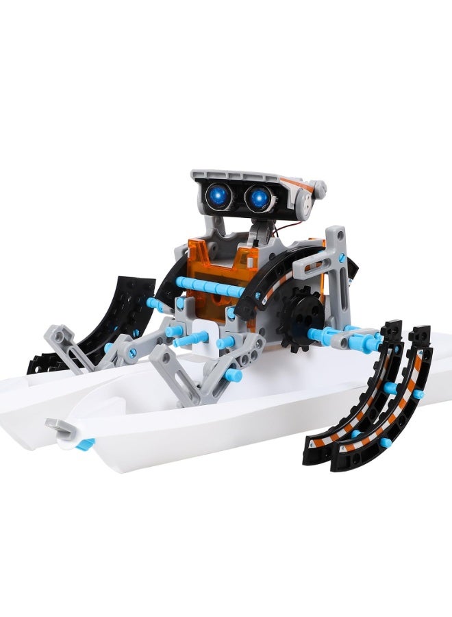 Halamodo STEM 13-in-1 Education Solar Robot Toys, DIY Building Science Experiment Kit for Kids Aged 8-10 and Older, Solar Powered by The Sun, Handmade Assembly Kit, Birthday Gift For Boys And Girls - Image 2